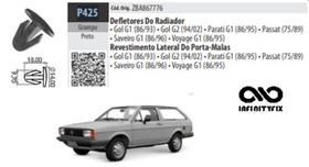 10 Grampo forro Interno Gol Parati Passat Saveiro Voyage -P425CT