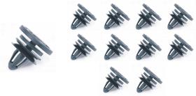 10 Grampo Forro Lateral Porta Gol G2 G3 G4 G5 Fox Spacefox Parati G3 G4 Saveiro G1 G2 G3 Cayenne