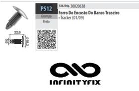 10 Grampo Presilha Forração Porta Mala Hb20 Hb20x Hb20s 12/20 Preto-P512 10 Grampo Presilha Forração Porta Mala Hb20 Hb20x Hb20s 12/20 Preto-P512