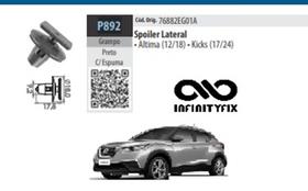 10 Grampo Spoiler Lateral Kicks (17/24) ALTIMA (12/18)-P892