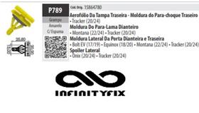 10 Grampo Spoiler Lateral Onix (20/24) Tracker (20/24)-P789