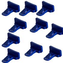 10 Grampos Azul Parachoque Corolla/hilux/rav4