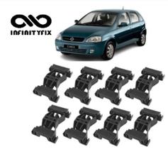 10 Grampos Central Do Friso Do Teto Corsa 2002 A 2012-P988 10 Grampos Central Do Friso Do Teto Corsa 2002 A 2012-P988