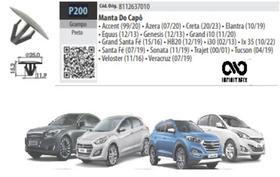 10 Grampos Manta Forro Capa Capô Hyundai Azera 81126-37010-P200 10 Grampos Manta Forro Capa Capô Hyundai Azera 81126-37010-P200