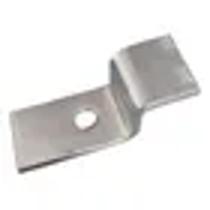 10 Grapa Cadeirinha 25x25 Na Chapa Grossa P/ Toldo Fixo Prateado