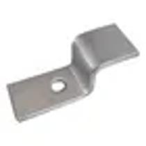 10 Grapa Cadeirinha 30x30 Na Chapa Grossa P/ Toldo Fixo Prateado