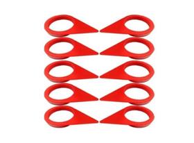 10 Indicador Porca Solta Vermelho Roda Caminhao 3/4 27mm