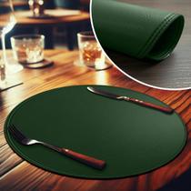 10 Jogo Americano Dupla Face Sousplat Lux Couro Pvc Lagoa Vd