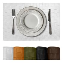 10 Jogo Americano New Botte Alto Padrão Impermeável Pvc Vr