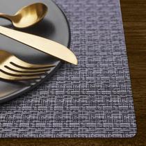 10 Jogo Americano Tela Trançado Trama Rústico Resistente CZ