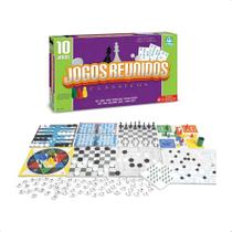 10 Jogos Clássicos Reunidos Xadrez Damas Ludo Batalha Naval Palavras Cruzadas +6 anos Tabuleiro Nig Brinquedos 1163 10 Jogos Clássicos Reunidos Xadrez Damas Ludo Batalha Naval Palavras Cruzadas +6 anos Tabuleiro Nig Brinquedos 1163
