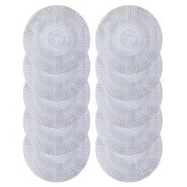 10 Jogos de Mesa Americano Redondo Para Prato 38,5cm 10 Jogos de Mesa Americano Redondo Para Prato 38,5cm