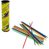 10 Jogos Pega Tira Varetas 21 Palitos Plástico Educativo