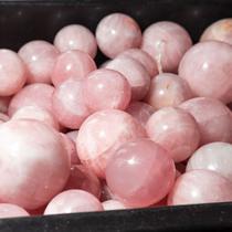 10 Kg Bola Esfera Quartzo Rosa Atacado 30 a 100 mm Tipo B