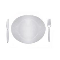 10 Kit Churrasco Descartável 10 Pratos + 10 Talheres Brancos 10 Kit Churrasco Descartável 10 Pratos + 10 Talheres Brancos