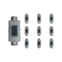 10 Kit Condulete 3/4 Placa 1 Posto e Mod Tomada Tramontina