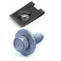 10 Kit Parafuso Parachoque Celta Corsa Vectra Astra Agile