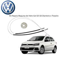 10 Kit Reparo Maquina de Vidro Gol G5 G6 Dianteiro e Traseiro 10 Kit Reparo Maquina de Vidro Gol G5 G6 Dianteiro e Traseiro