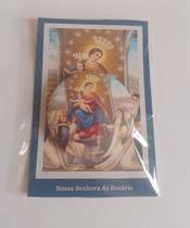 10 kits de botton com oração de Nossa Senhora do Rosário - Ágape bottons