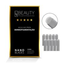 10 Lâminas Lov Beauty Nano Blade 18u 0.18mm Flex Com Anvisa