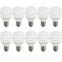 10 lâmpada led a60 bocal e27 30 watts 2400 lumens 127/220v branco 6.500k