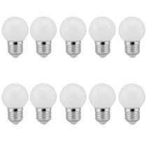 10 Lâmpada Led Bolinha Decorativa Orby 2,5W 220V Branco Frio 10 Lâmpada Led Bolinha Decorativa Orby 2,5W 220V Branco Frio