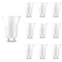 10 Lâmpada Led Save Energy Mini Dicróica Mr11 4W Gu10 Alto Irc 90 Bivolt 3000K Luz Amarela