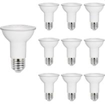 10 Lâmpada Led Stella Par 20 Eco 5,5W E27 Bivolt 2700K Luz Amarela