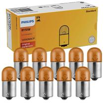 10 Lâmpada Philips Sinalização Convencional Ry10w 12v 10w