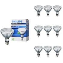 10 Lâmpada Vapor Metálico 70w PAR30 3000k Philips Morna 220v