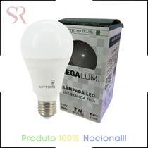 10 Lâmpadas Bulbo Led 7w 6500k Biv E27 Branco Frio Kit A60 Casa comercio