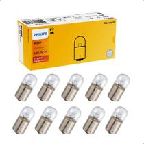10 Lâmpadas de Placa 1 Polo 5w 12v Branca 67 Original Philips 10 Lâmpadas de Placa 1 Polo 5w 12v Branca 67 Original Philips