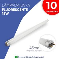 10 Lâmpadas Fluorescente UV-A 15w - Moran