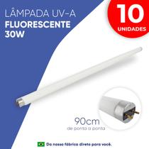 10 Lâmpadas Fluorescente UV-A 30W