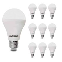 10 Lâmpadas Led 12w Bulbo 6500k Branco Frio Luz Branca E27 10 Lâmpadas Led 12w Bulbo 6500k Branco Frio Luz Branca E27
