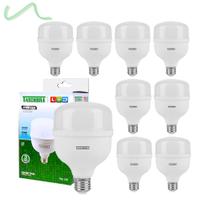 10 Lâmpadas Led Bulbo Tkl270 50w E27 6500K Taschibra Bivolt