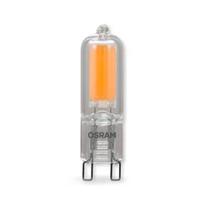 10 lâmpadas led pin glass osram 2w 200lm amarela 2500k 127v g9