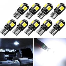 10 Lâmpadas LED T10 Canbus 8SMD 12V - Para Interior de Carro