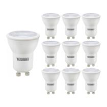 10 Lâmpadas LED Taschibra Tdl 20 Mini Dicroica Mr11 3,5W Bivolt Gu10 2700K Luz Amarela