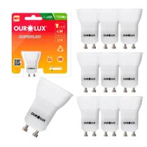 10 Lâmpadas Mini Mr11 4w Gu10 2700k Iluminação Destaque Led 10 Lâmpadas Mini Mr11 4w Gu10 2700k Iluminação Destaque Led