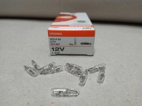 10 lâmpadas osram base vidro 12v 1,2w - os2721 10 lâmpadas osram base vidro 12v 1,2w - os2721