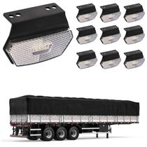 10 Lanterna Diamante Carreta LED Cristal c/ Supt. - Conect