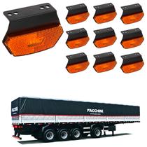 10 Lanterna Diamante Facchini LED Âmbar C/ Supt. - Conect 10 Lanterna Diamante Facchini LED Âmbar C/ Supt. - Conect