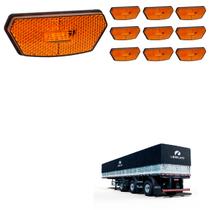 10 Lanterna Diamante Librelato LED Âmbar Saída Fios