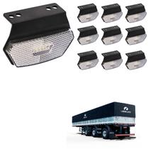 10 Lanterna Diamante Librelato LED Cristal c/ Supt - Fio