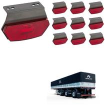 10 Lanterna Diamante Librelato LED Rubi c/ Supt - Fio