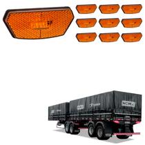 10 Lanterna Diamante Noma LED Âmbar Saída Fios 10 Lanterna Diamante Noma LED Âmbar Saída Fios