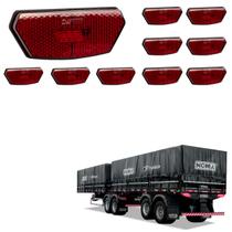 10 Lanterna Diamante Noma LED Rubi Saída Fios