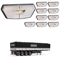 10 Lanterna Diamante Randon LED Cristal Saída Fios 10 Lanterna Diamante Randon LED Cristal Saída Fios