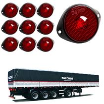 10 Lanterna Frontal Facchini LED Rubi 65mm c/ Sup. - Conect